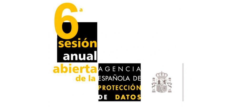 6ª Sesión Anual Abierta de la Agencia Española de Protección de Datos